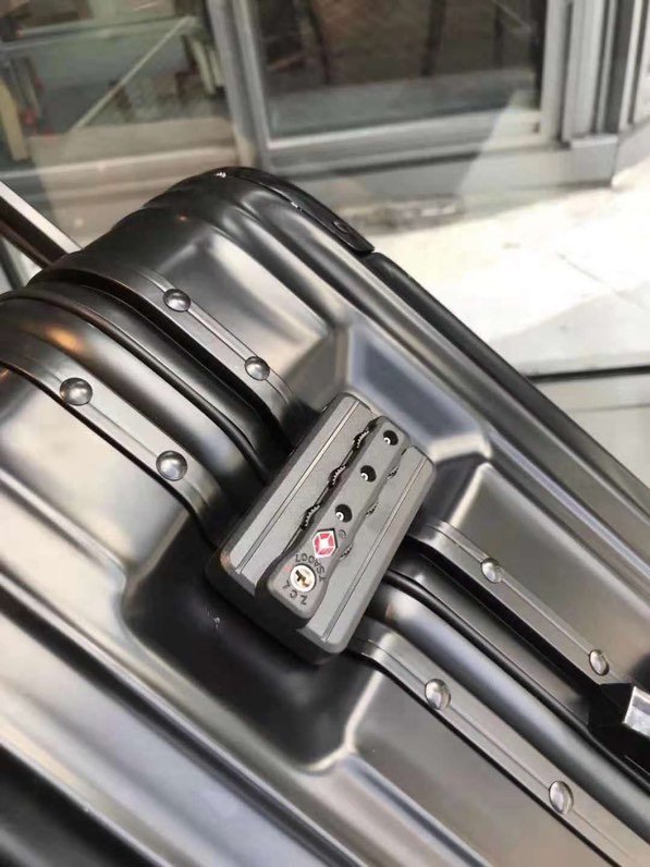 Rimowa時尚經典款旅行箱 鐳射版 日默瓦PC+鋁框行李箱 gdx1493